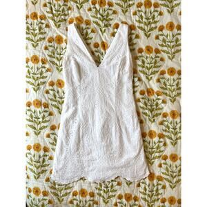 Lilly Pulitzer White Lace Mini Dress